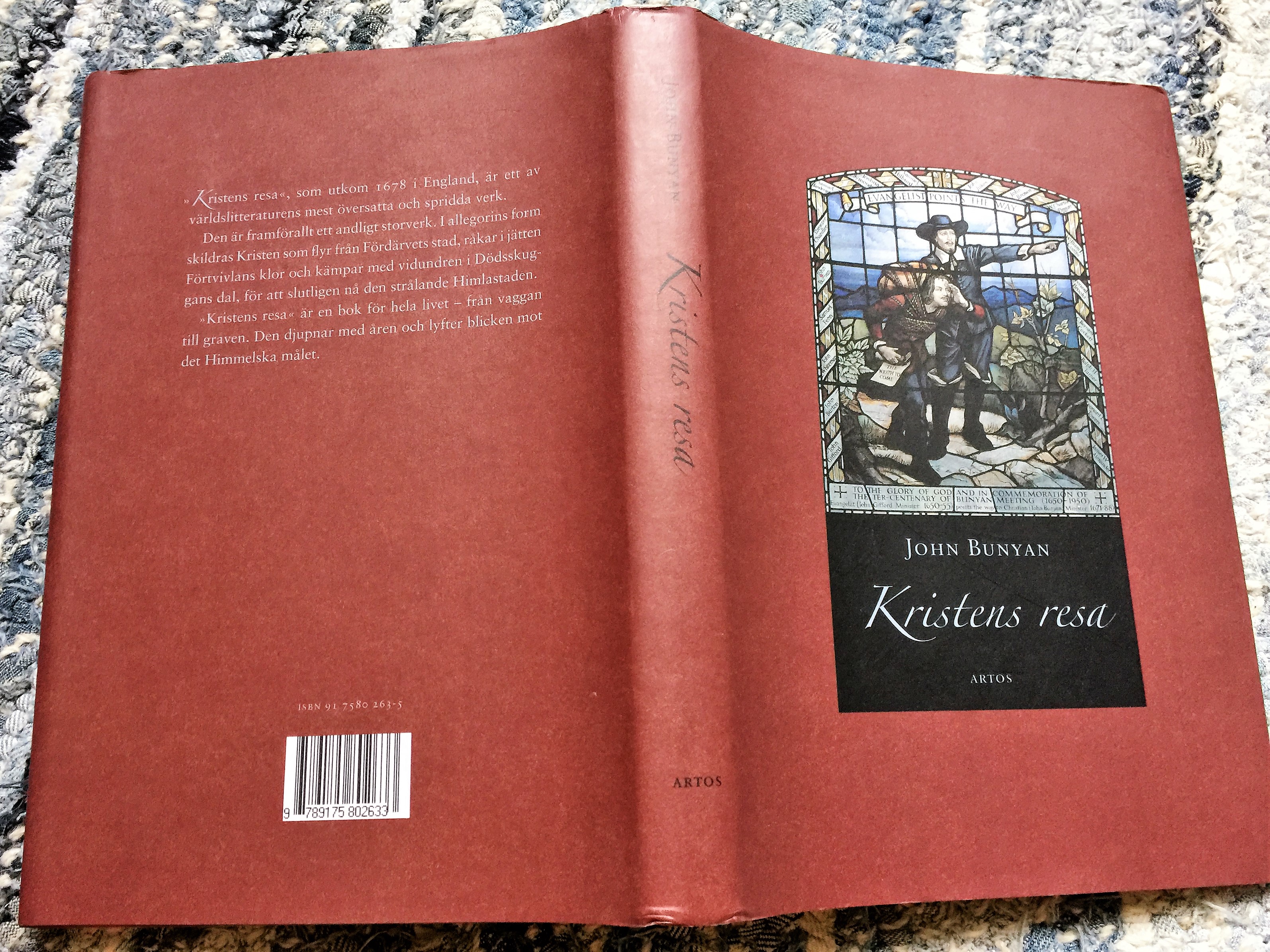 Kristens resa by John Bunyan - Swedish edition of the Pilgrim's Progress 1
